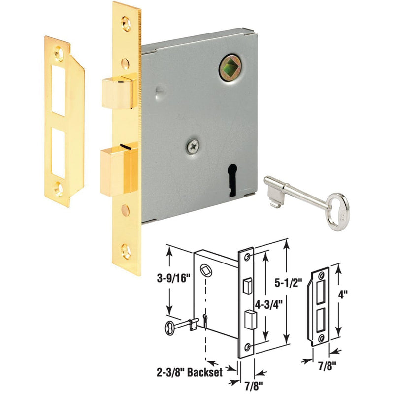 Prime Line Bit Key Mortise Lock