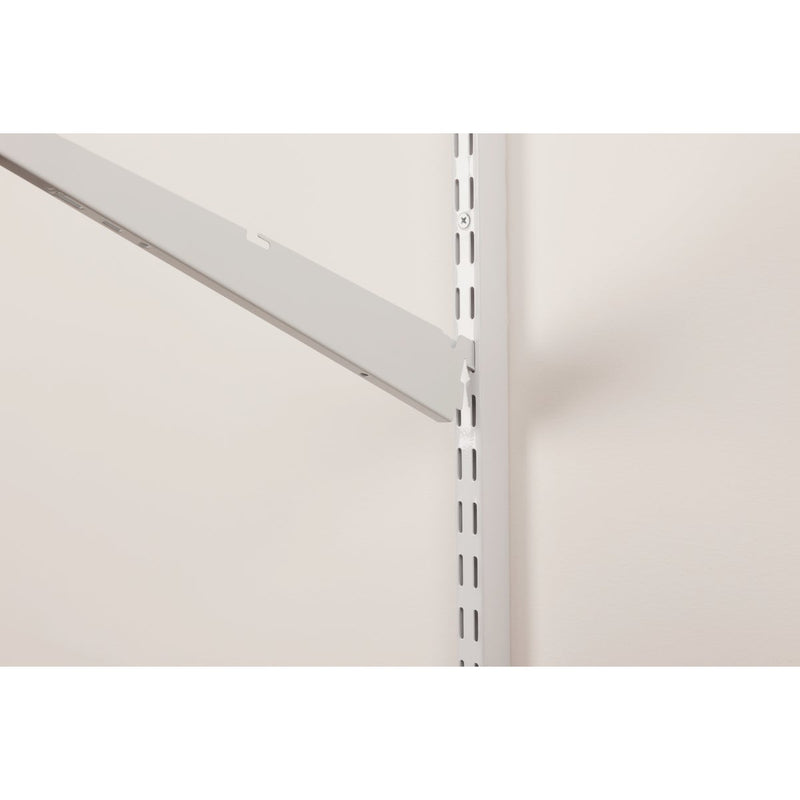 Rubbermaid FastTrack White 12 In. Shelf Bracket