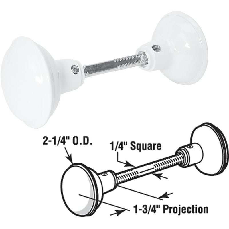 Defender Security White Hall & Closet Door Knob