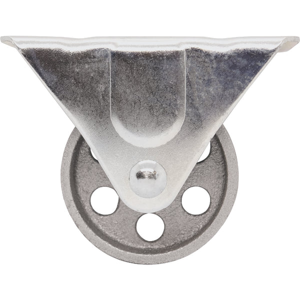 Shepherd 3 In. Heavy-Duty Cast-Iron Rigid Plate Caster