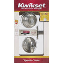 Kwikset Signature Series Satin Nickel Single Cylinder Deadbolt