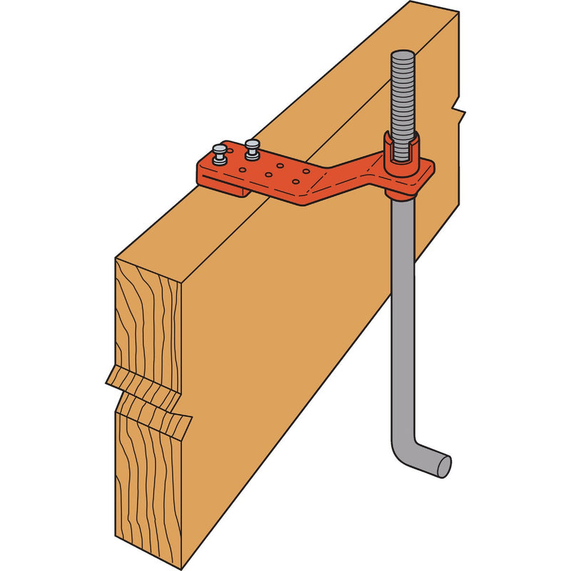 Simpson Strong-Tie AnchorMate 3/4 In. Dia. Red Anchor Bolt Holder (100-Count)