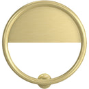 National Hardware 4-1/3 In. Brushed Gold Cooper Door Knocker