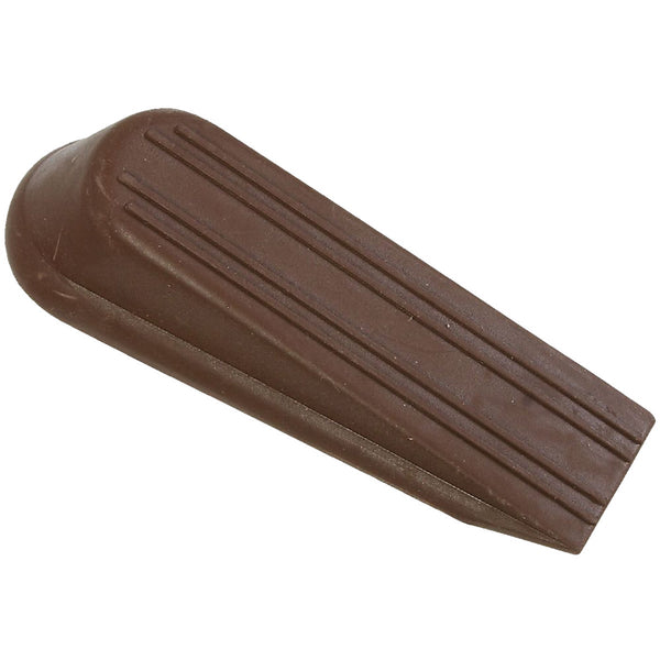 National V334 4 In. Brown Wedge Door Stop (2-Pack)