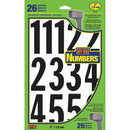 Hy-Ko 3 In. Self-Adhesive Assortment Numbers