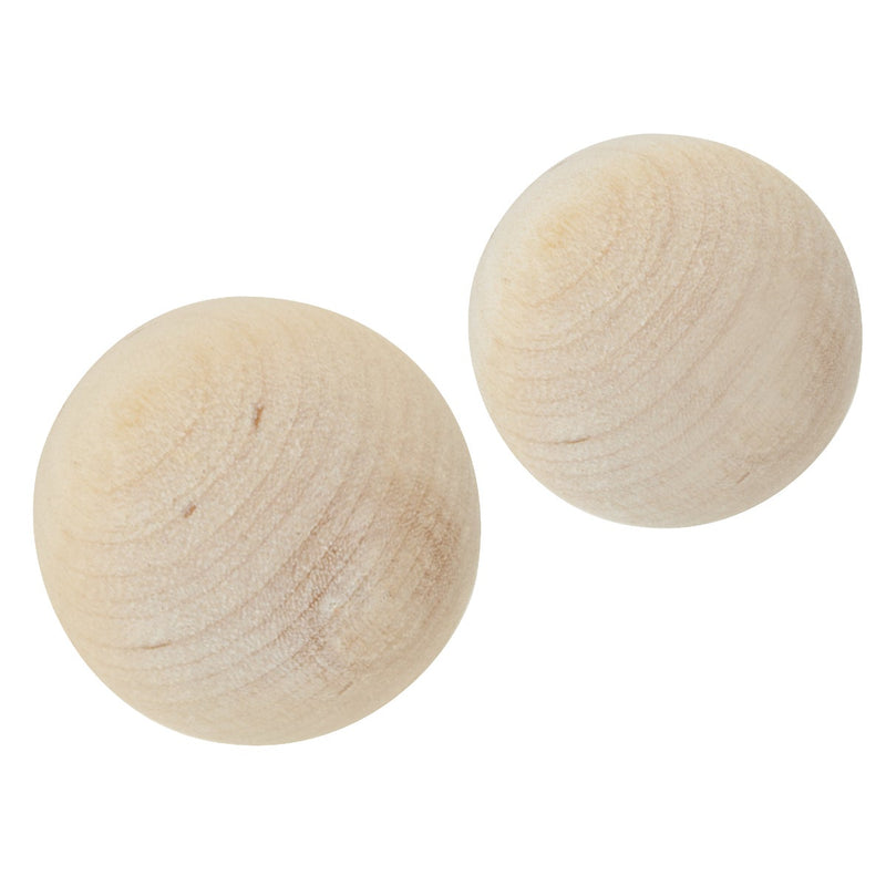 Do it Wood Hardwood Round 1 In. Cabinet Knob, (2-Pack)