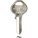 ILCO Master Nickel Plated Padlock Key M4 / 1092V (10-Pack)