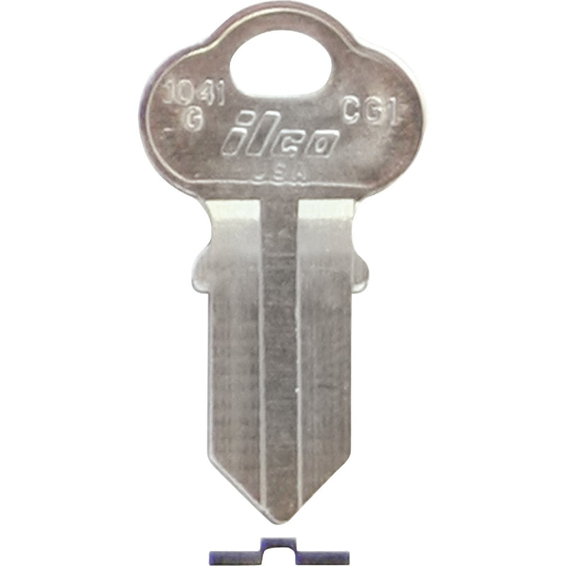 ILCO OMC Nickel Plated General Use Key, 1041G (10-Pack)