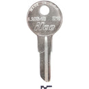 ILCO Nickel Plated File Cabinet Key IN8 / L1054B (10-Pack)