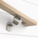 National 3 In. Satin Nickel Cooper Handrail Bracket