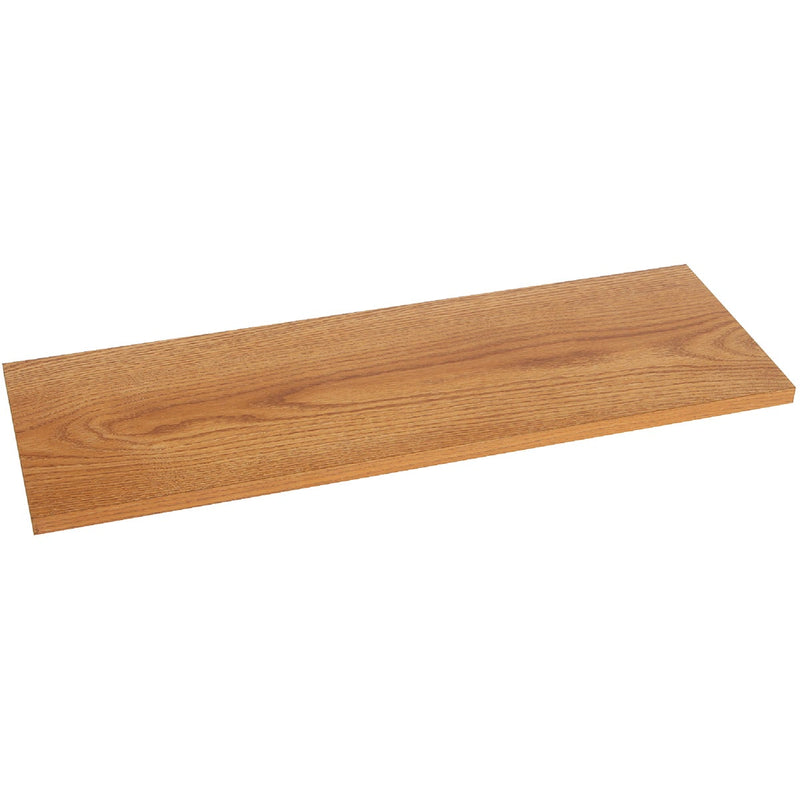 Knape & Vogt 10 In. x 24 In. Oak All-Purpose Shelf