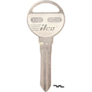 ILCO Mazda Nickel Plated Automotive Key, MZ13 / X131 (10-Pack)