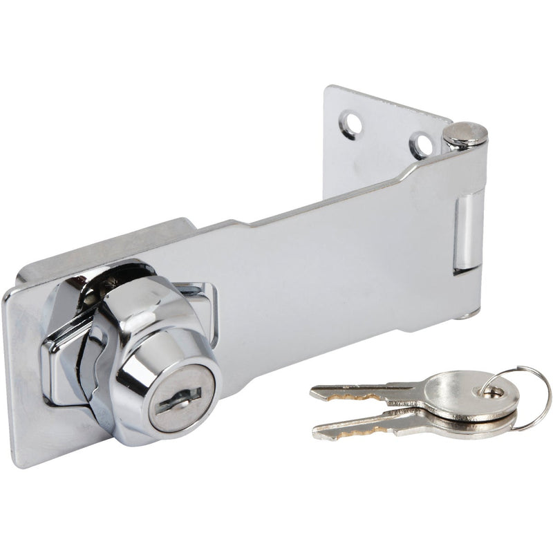 National 4-1/2 In. Keyed Alike Hasp Lock