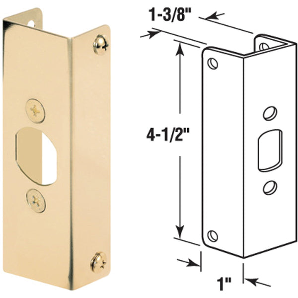 Defender Security 1-3/8 In. Door Reinforcement