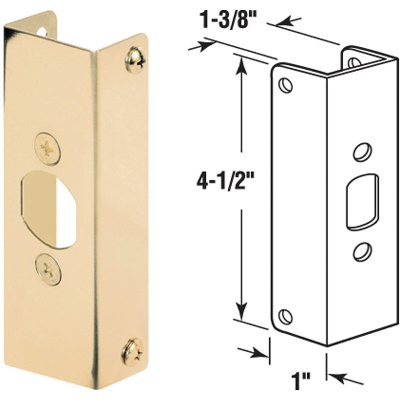 Defender Security 1-3/8 In. Door Reinforcement