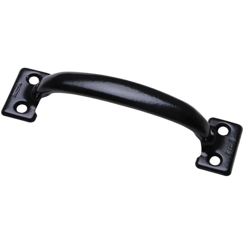 National 5-3/4 In. Black Utility Door Pull