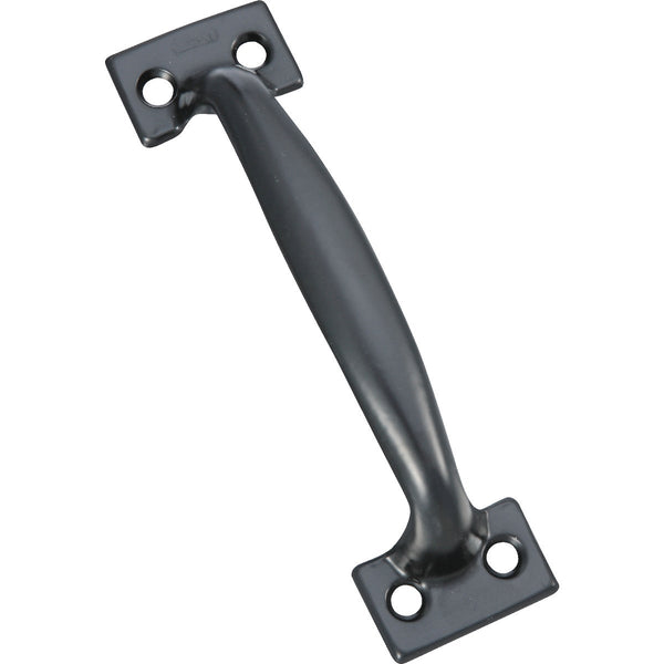 National 6-1/2 In. Black Utility Door Pull