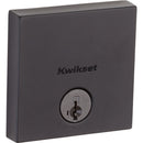 Kwikset Signature Downtown Single Cylinder Deadbolt SmartKey, Matte Black