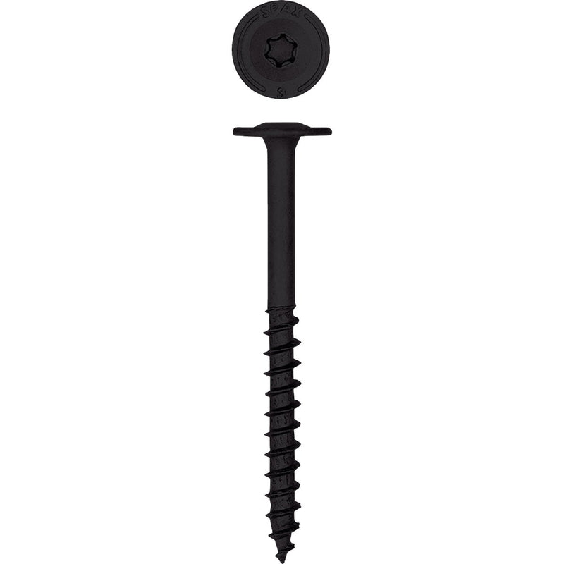 Spax PowerLags 1/4 In. x 3 In. Washer Head Exterior Structure Screw (12 Ct.)