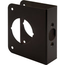 Defender Security 1-3/8 In. Door Thickness Solid Bronze Door Reinforcer