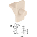 Prime-Line 1/4 In. Beige Plastic Shelf Support (12-Count)
