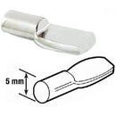 Prime-Line 5mm Nickel Metal Shelf Support Peg (8-Count)