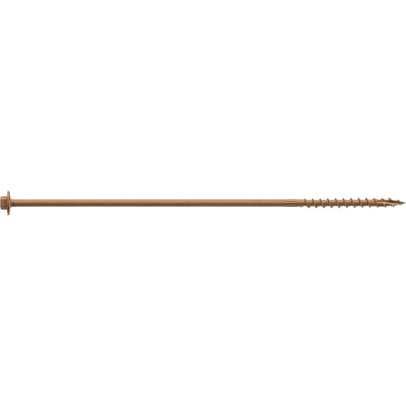Simpson Strong-Tie Strong-Drive SDWH Timber-Hex 0.195 In. x 10 In. 5/16 Hex DB Coating Screw