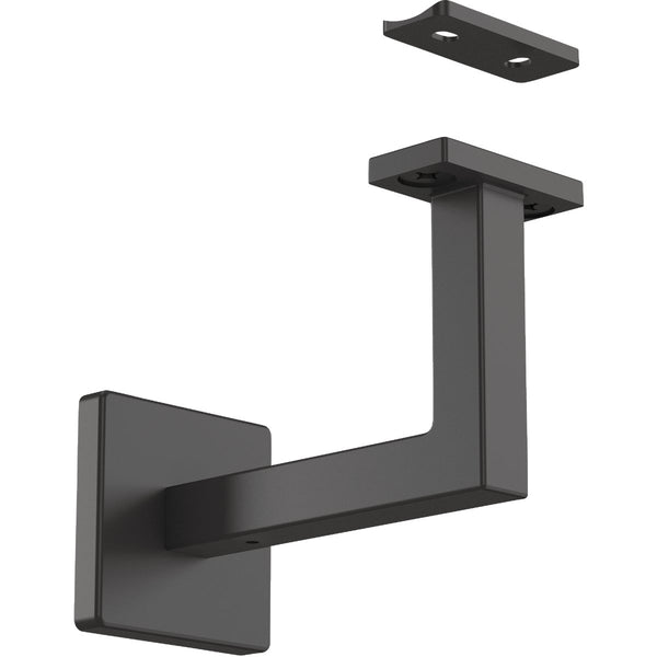 National Hardware 3-5/16 In. Matte Black Reed Handrail Bracket