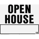 Hy-Ko Corrugated Plastic Sign, Open House