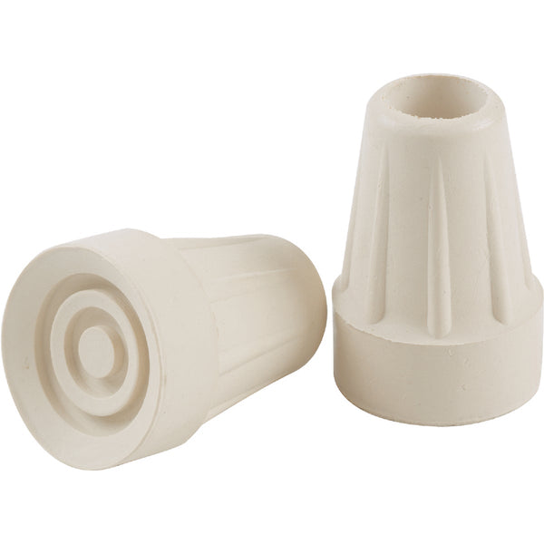 Do it Rubber Off-White 3/4 In. Crutch Tip, (2-Pack)