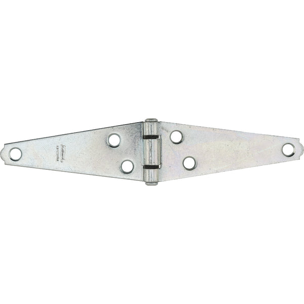 National 1.61 In. x 4 In. Zinc Heavy-Duty Strap Hinge