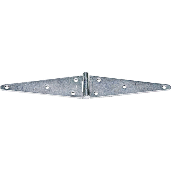 National 3.68 In. x 10 In. Zinc Heavy-Duty Strap Hinge