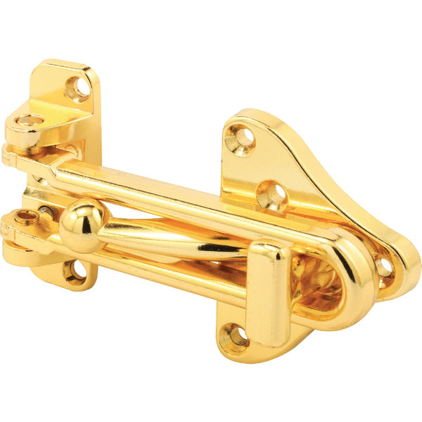 Defender Security Brass Swing Bar Door Guard