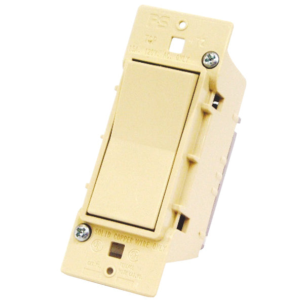 United States Hardware Ivory Electrical Switch