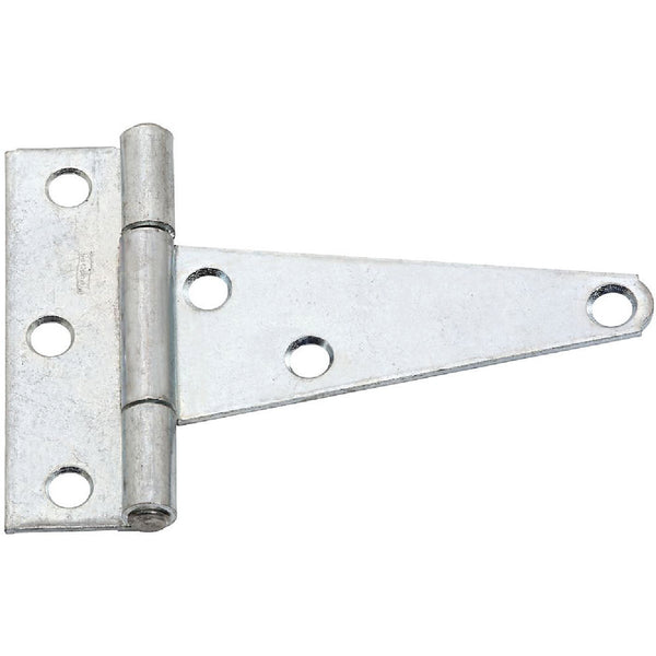 National 4 In. Zinc-Plated Steel Heavy-Duty Tee Hinge (2-Pack)