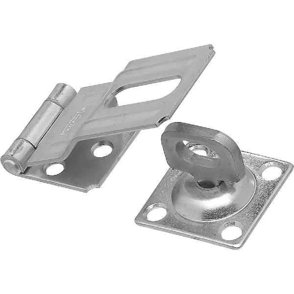 National 3-1/4 In. Zinc Swivel Safety Hasp