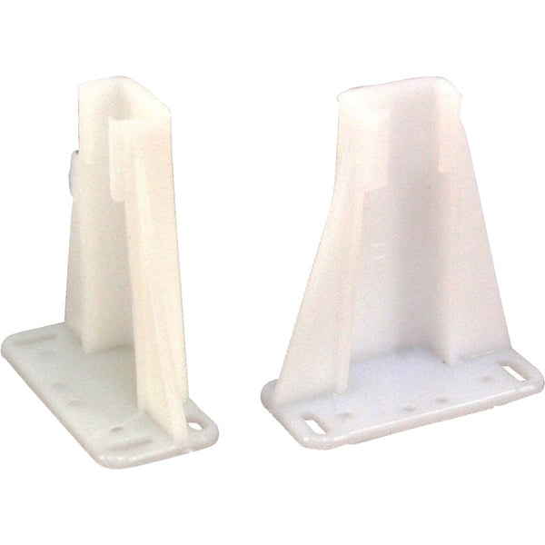 United States Hardware 1-5/8" 3" Plastic Track Socket (2-Pack)