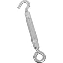National 3/8 In. x 10-1/2 In. Zinc Hook & Eye Turnbuckle