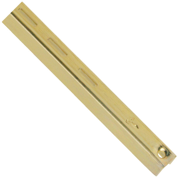 Knape & Vogt 80 Series 72 In. Brass Adjustable Shelf Standard