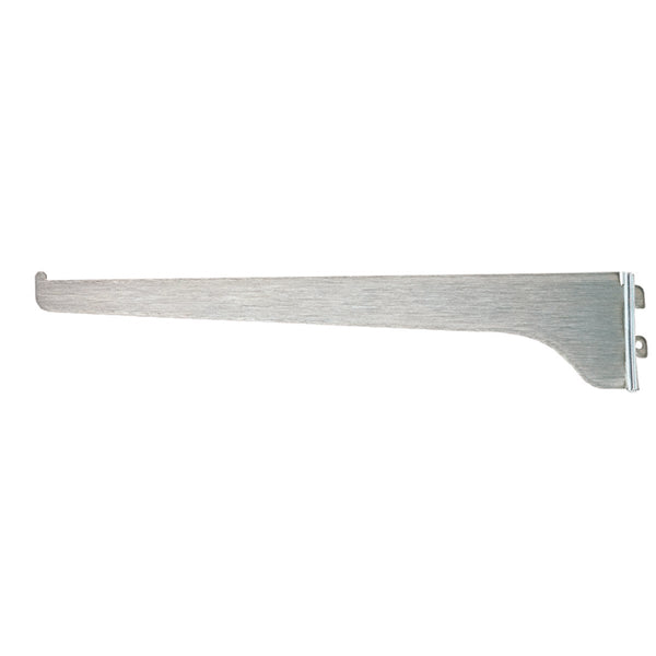 Knape & Vogt 180 Series 12 In. Anochrome Steel Regular-Duty Single-Slot Shelf Bracket