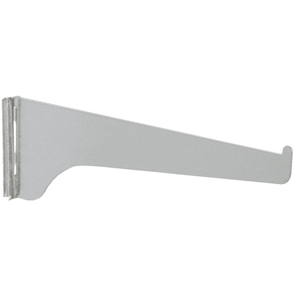 Knape & Vogt 180 Series 14 In. Anochrome Steel Regular-Duty Single-Slot Shelf Bracket