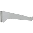 Knape & Vogt 180 Series 18 In. Anochrome Steel Regular-Duty Single-Slot Shelf Bracket