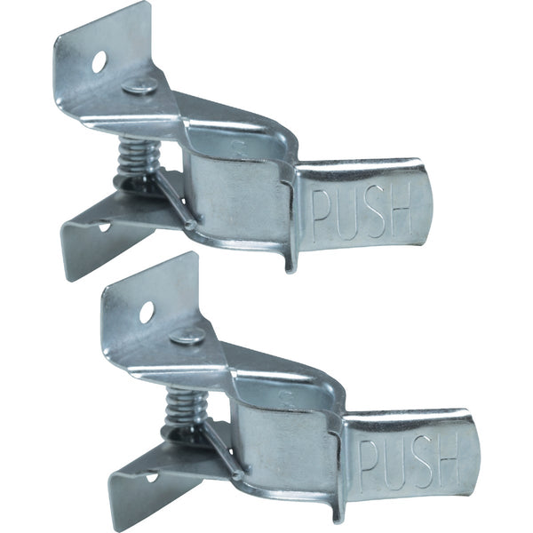 Rust-Resistant Zinc Spring Clip Hook (2-Pack)