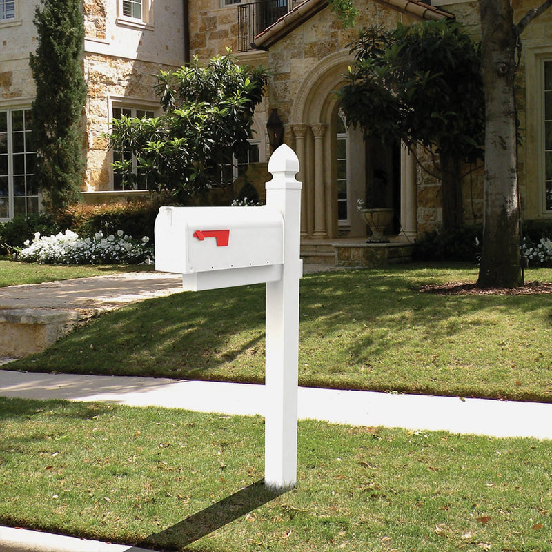 Gibraltar Whitley Plastic Mailbox Post