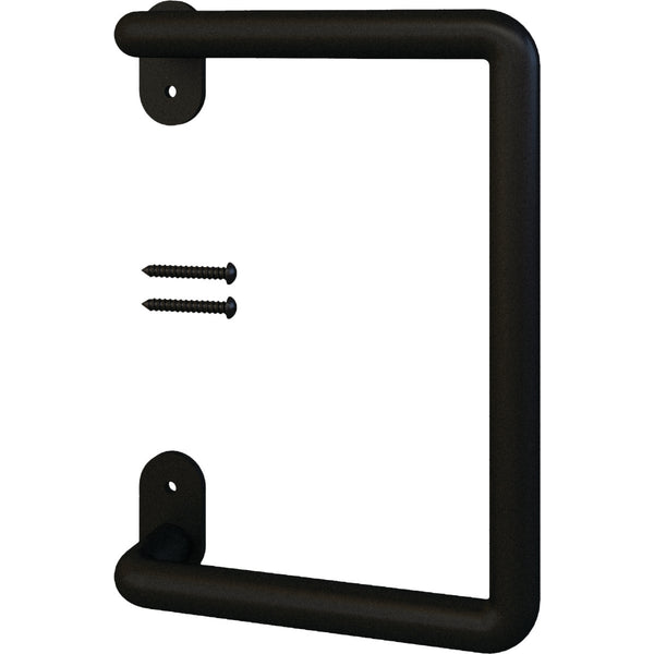 National V1002 8 In. Matte Black Troy Interior Barn Door Pull