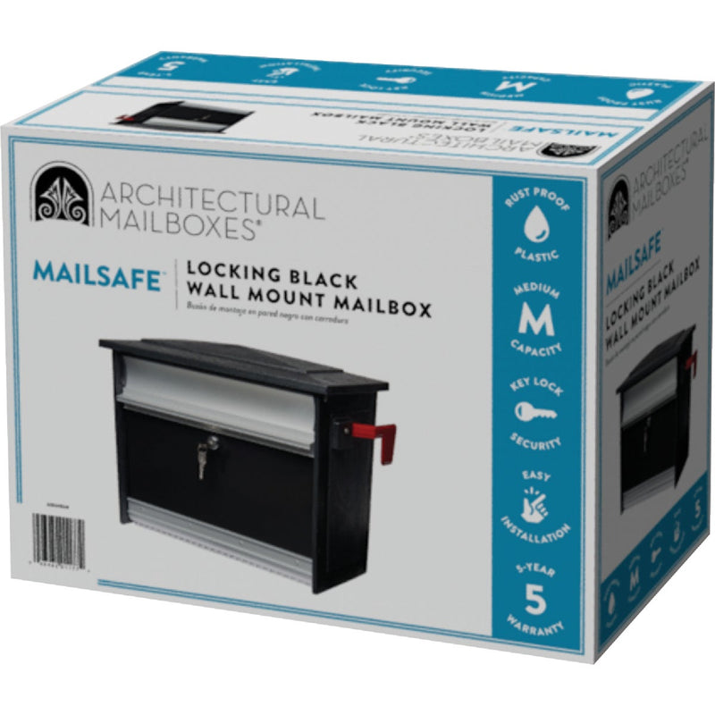 Gibraltar Mailsafe Lockable Security Wall Mount Mailbox