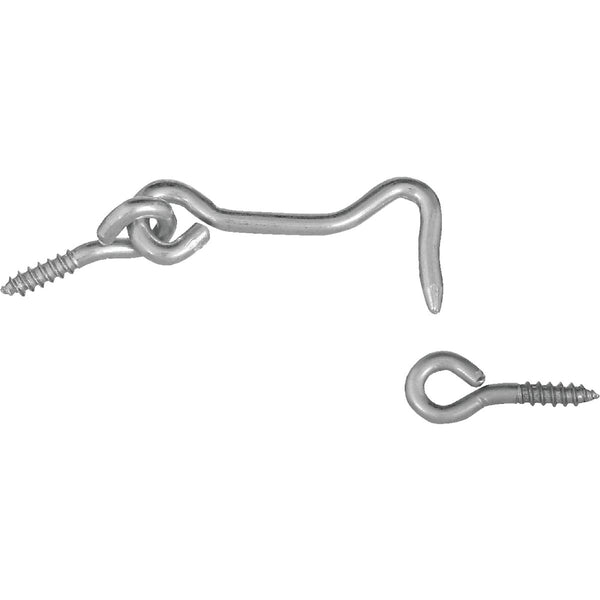 National 2 In. Steel Hook & Eye Bolt (2 Ct.)