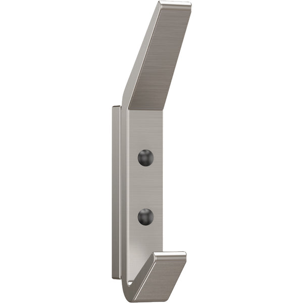 National Hardware 4-3/4 In. Satin Nickel Reed Geometric Hook