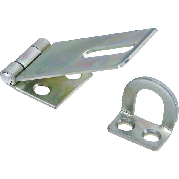 National 1-3/4 In. Zinc Non-Swivel Safety Hasp