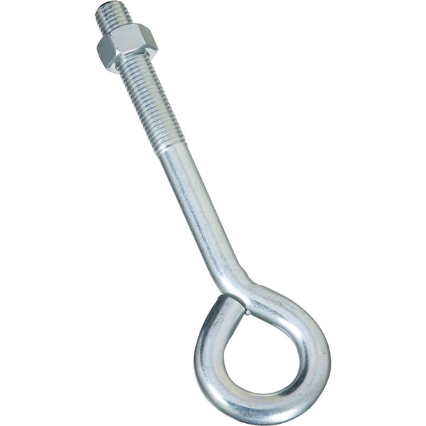 National 3/4 In. x 10 In. Zinc Eye Bolt with Hex Nut